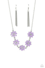 Load image into Gallery viewer, Flora Fantasy - Purple necklace C027
