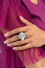 Load image into Gallery viewer, Fan Dance Dazzle - white AUG 2023 LOP ring A034
