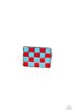 Load image into Gallery viewer, Checkerboard Craze - Red ring A046
