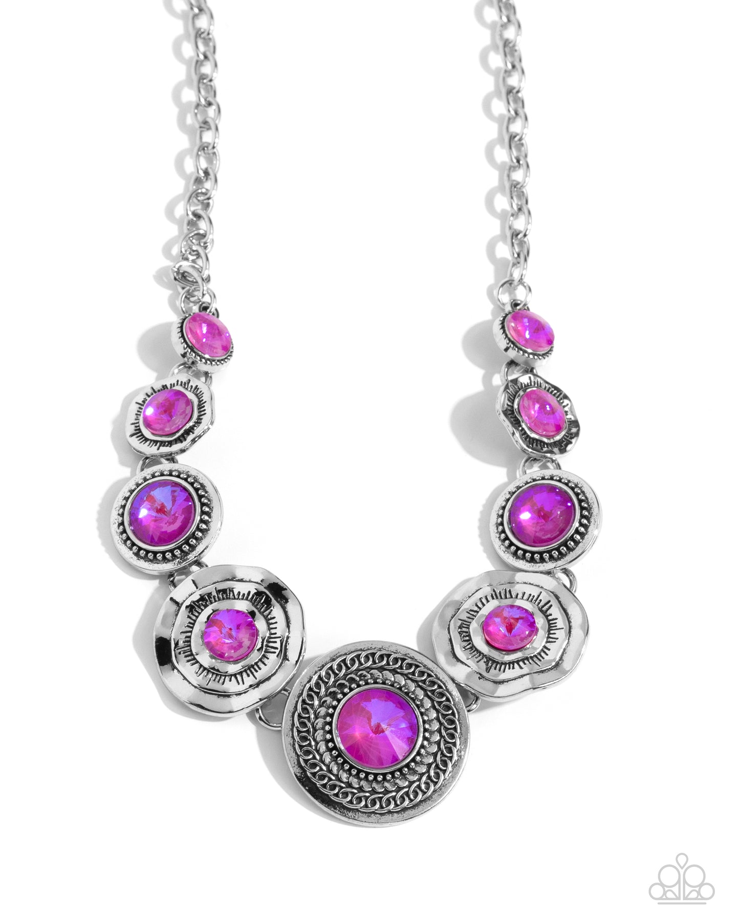 Treasure Chest Couture - Pink necklace D036