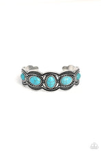 Load image into Gallery viewer, World Traveler - Blue Cuff Bracelet E067
