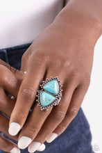 Load image into Gallery viewer, INDIGENOUSLY INVERTED - BLUE RING E052
