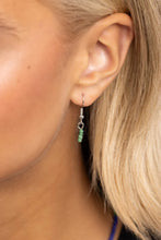 Load image into Gallery viewer, Happy to See You - green necklace A053
