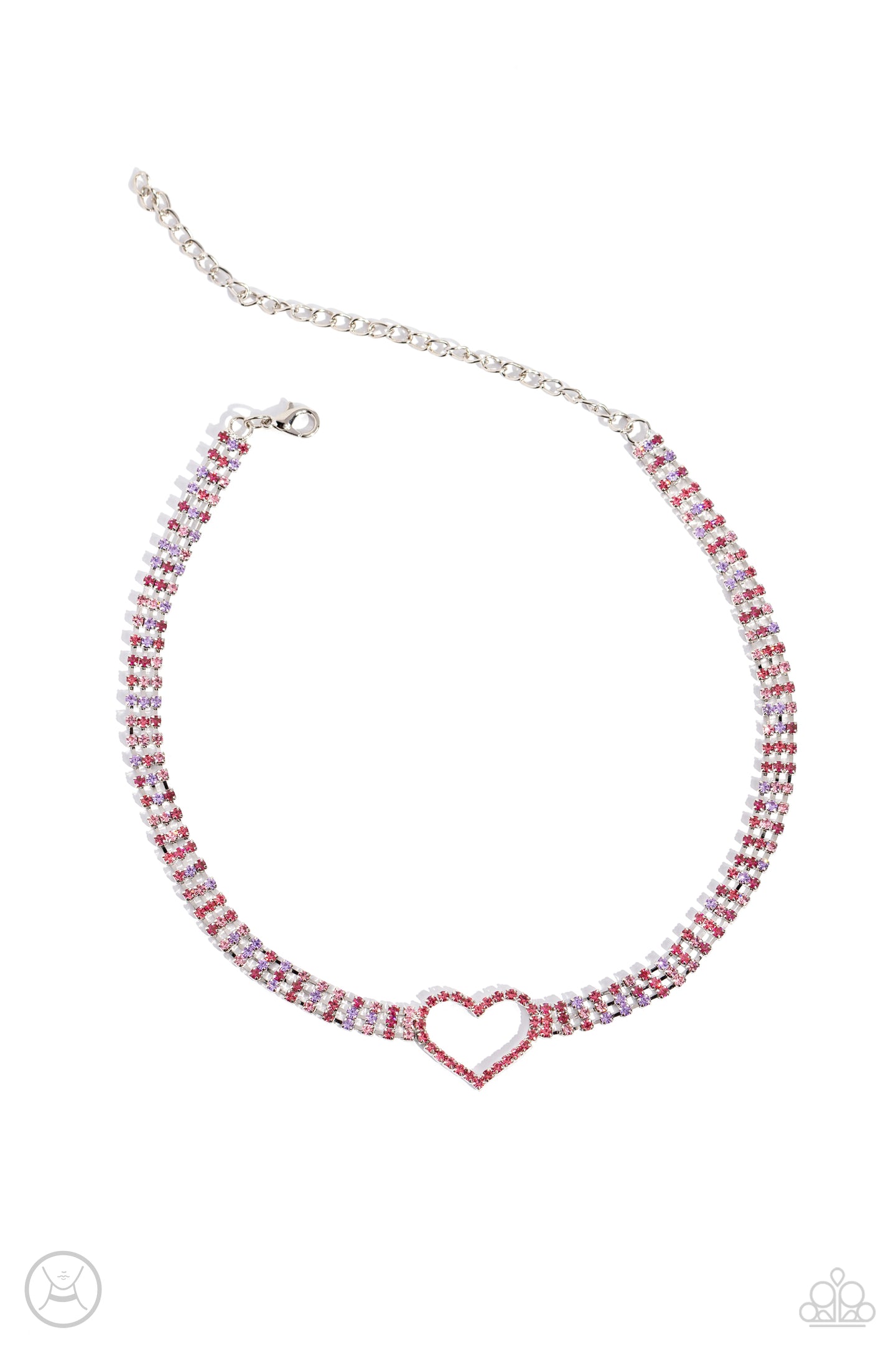 Rows of Romance - Pink necklace Box 2