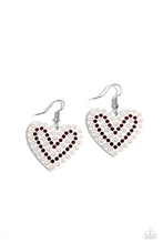 Load image into Gallery viewer, Romantic Reunion - White Earring
