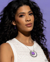 Load image into Gallery viewer, If the HORSESHOE Fits - Purple necklace B004
