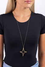 Load image into Gallery viewer, Stellar Showtime - Brass necklace B127
