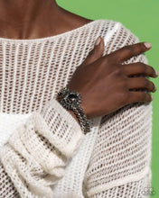 Load image into Gallery viewer, Sunflower Serenity - Black bracelet D079
