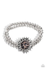 Load image into Gallery viewer, Sunflower Serenity - Black bracelet D079

