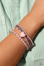 Load image into Gallery viewer, True Love&#39;s Theme - Pink bracelet FEB 2024 LOP E004
