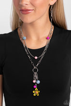 Load image into Gallery viewer, Seize the Swirls - Yellow necklace A077
