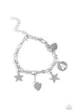 Load image into Gallery viewer, Legacy Letters - White - A  bracelet A022
