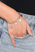 Load image into Gallery viewer, Legacy Letters - White - A  bracelet A022
