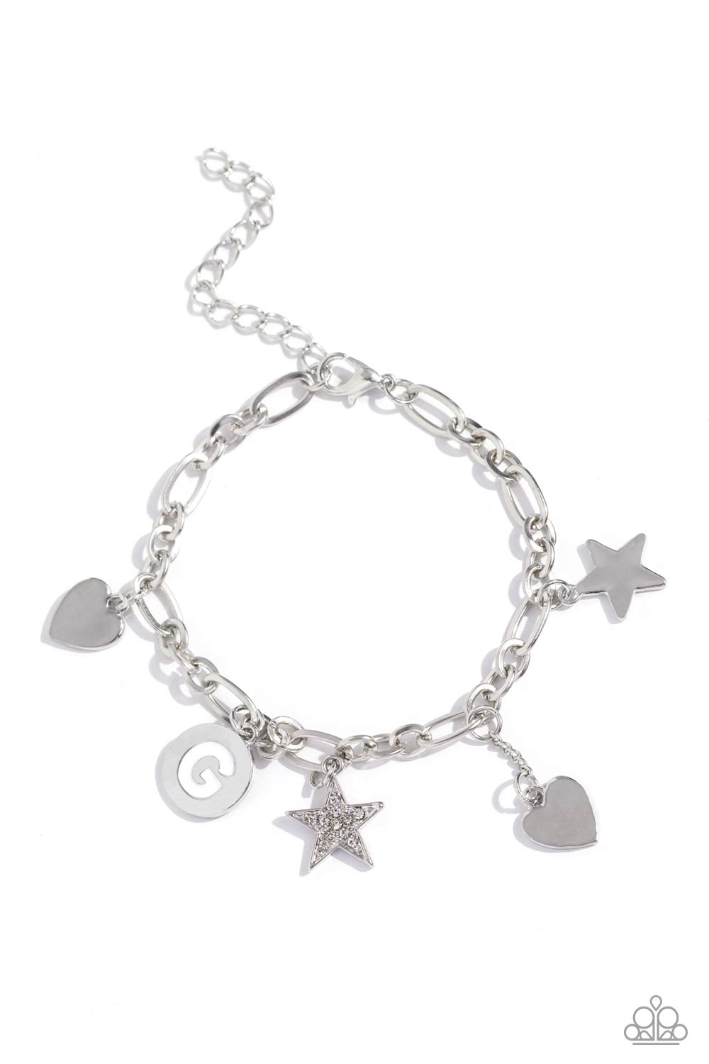 Legacy Letters - White - G bracelet A076