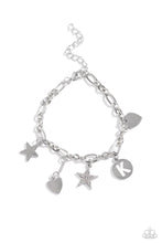 Load image into Gallery viewer, Legacy Letters - White - K bracelet A095
