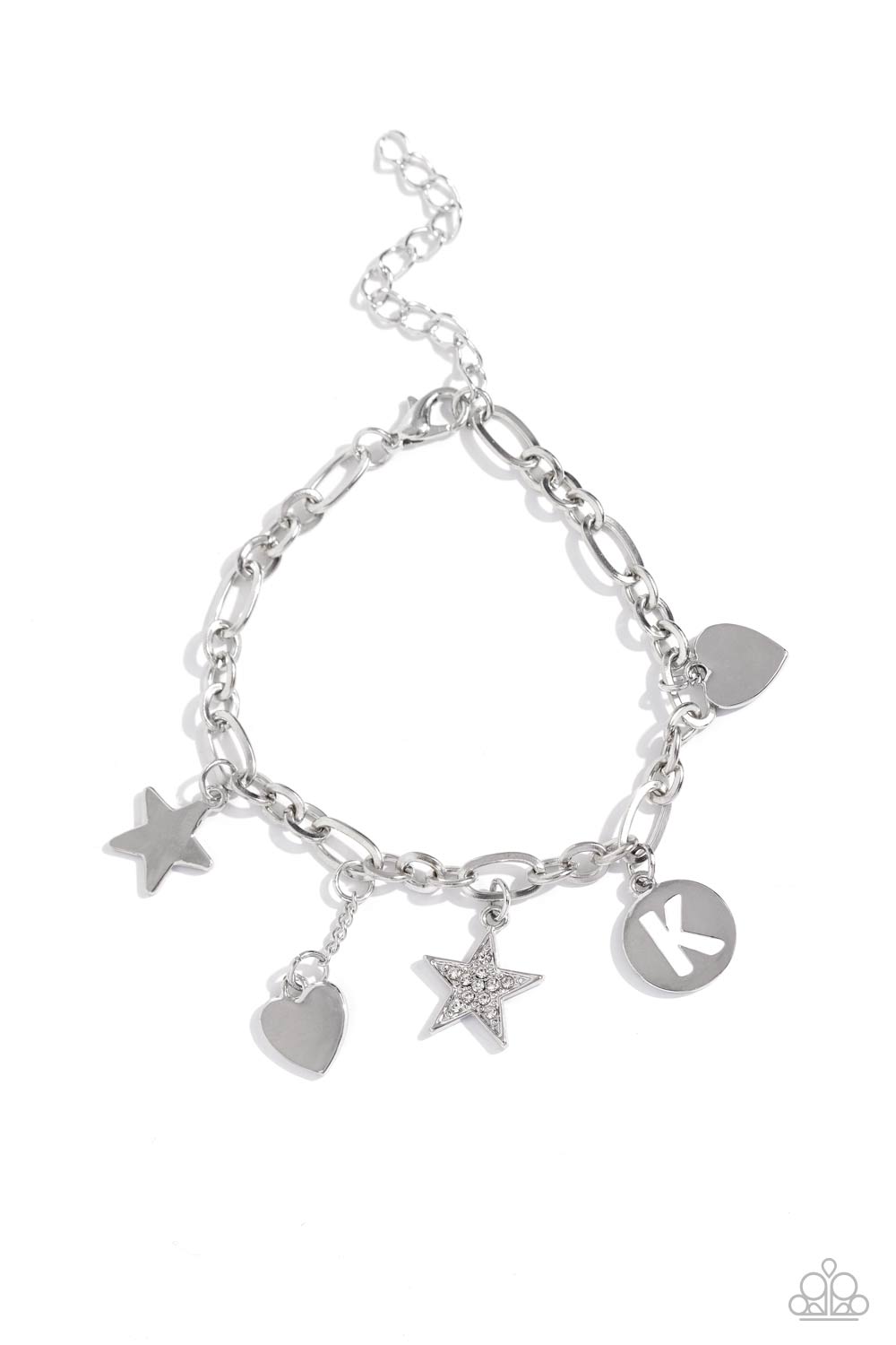 Legacy Letters - White - K bracelet A095