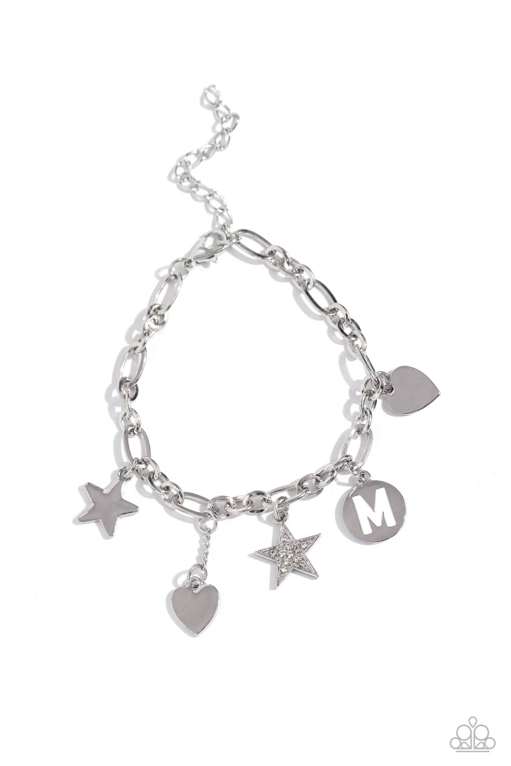 Legacy Letters - White - M bracelet A096