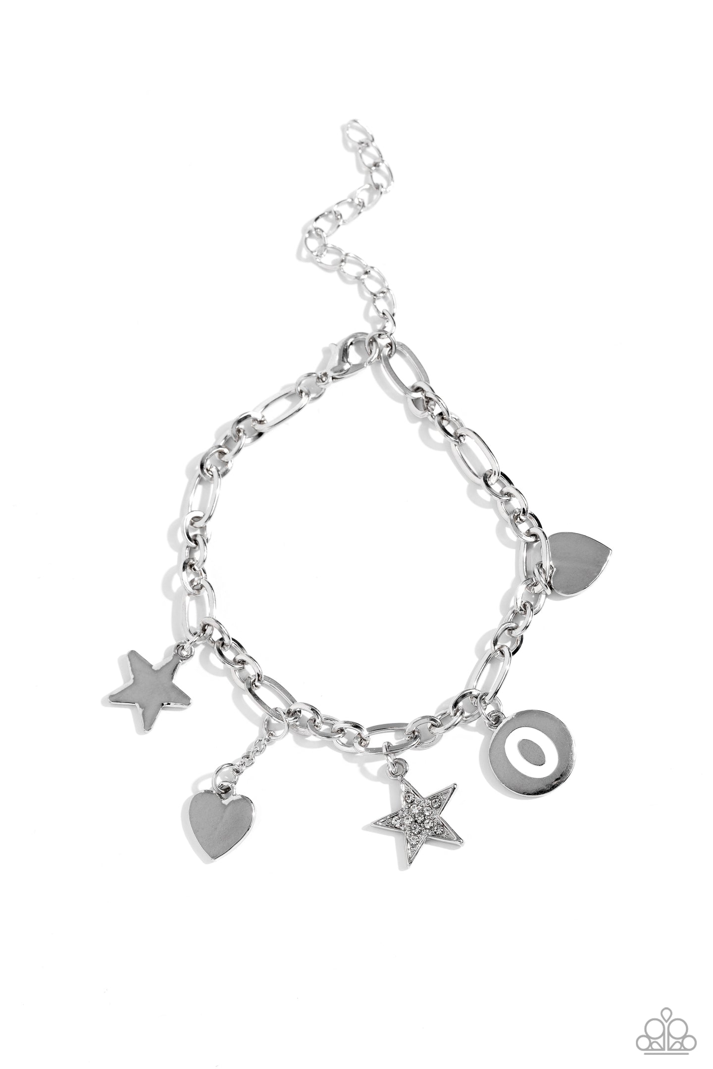 Legacy Letters - White - O bracelet A096