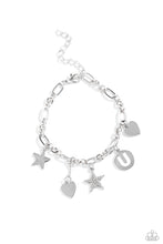 Load image into Gallery viewer, Legacy Letters - White - U bracelet A010
