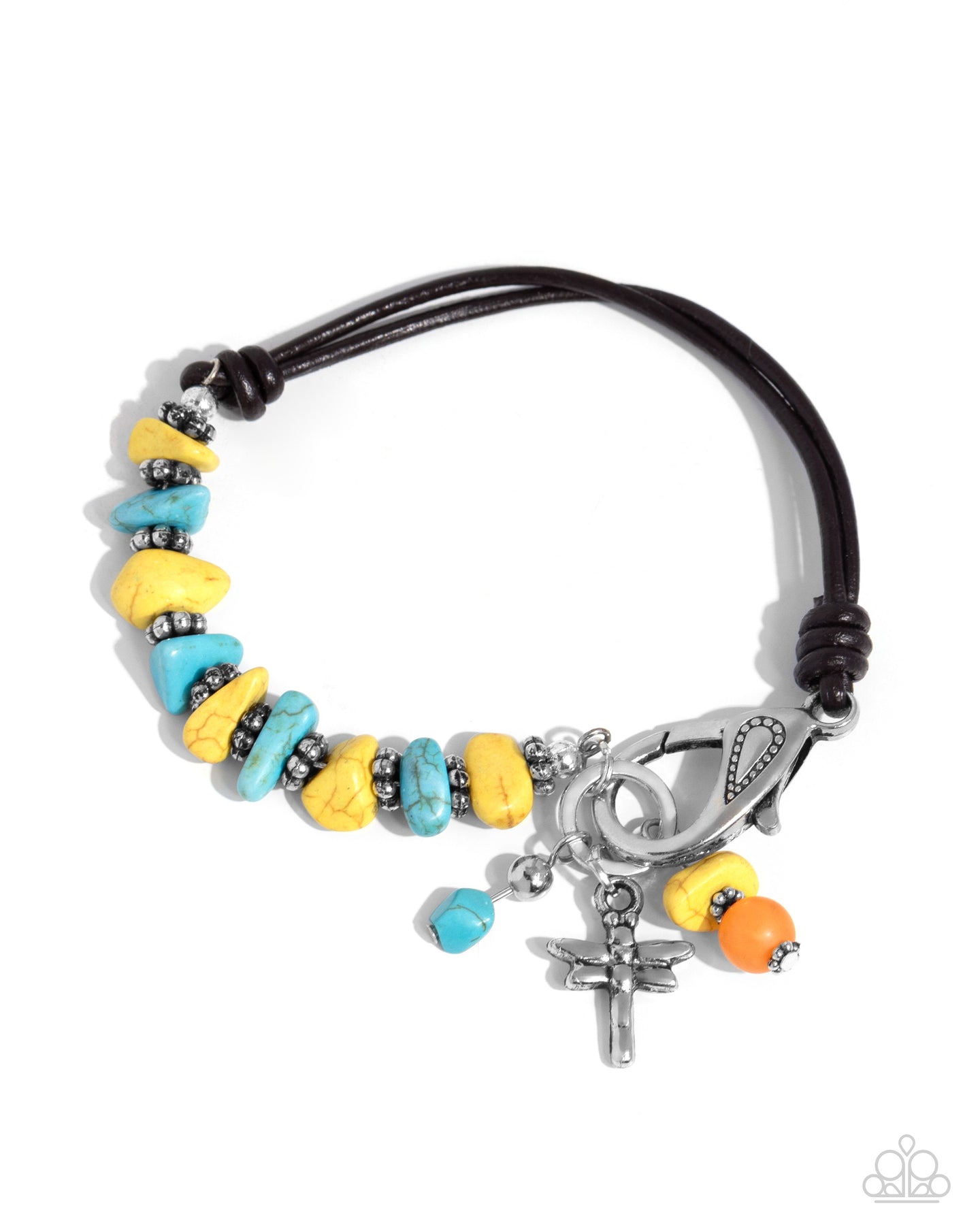 Daring Dragonfly - Yellow bracelet D061