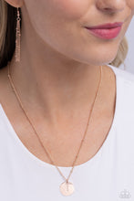 Load image into Gallery viewer, Initial Elegance - Rose Gold - I necklace C024

