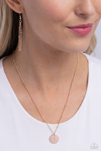 Load image into Gallery viewer, Initial Elegance - Rose Gold - J necklace C024

