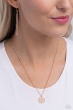 Load image into Gallery viewer, Initial Elegance - Rose Gold - Z necklace C024

