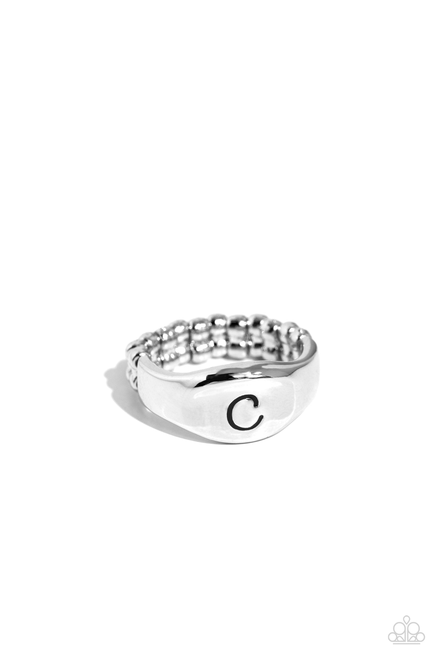 Monogram Memento - Silver - C ring 2070