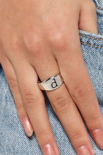 Load image into Gallery viewer, Monogram Memento - Silver - D ring 2062

