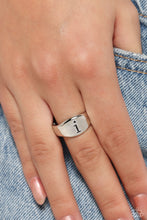 Load image into Gallery viewer, Monogram Memento - Silver - I ring D057
