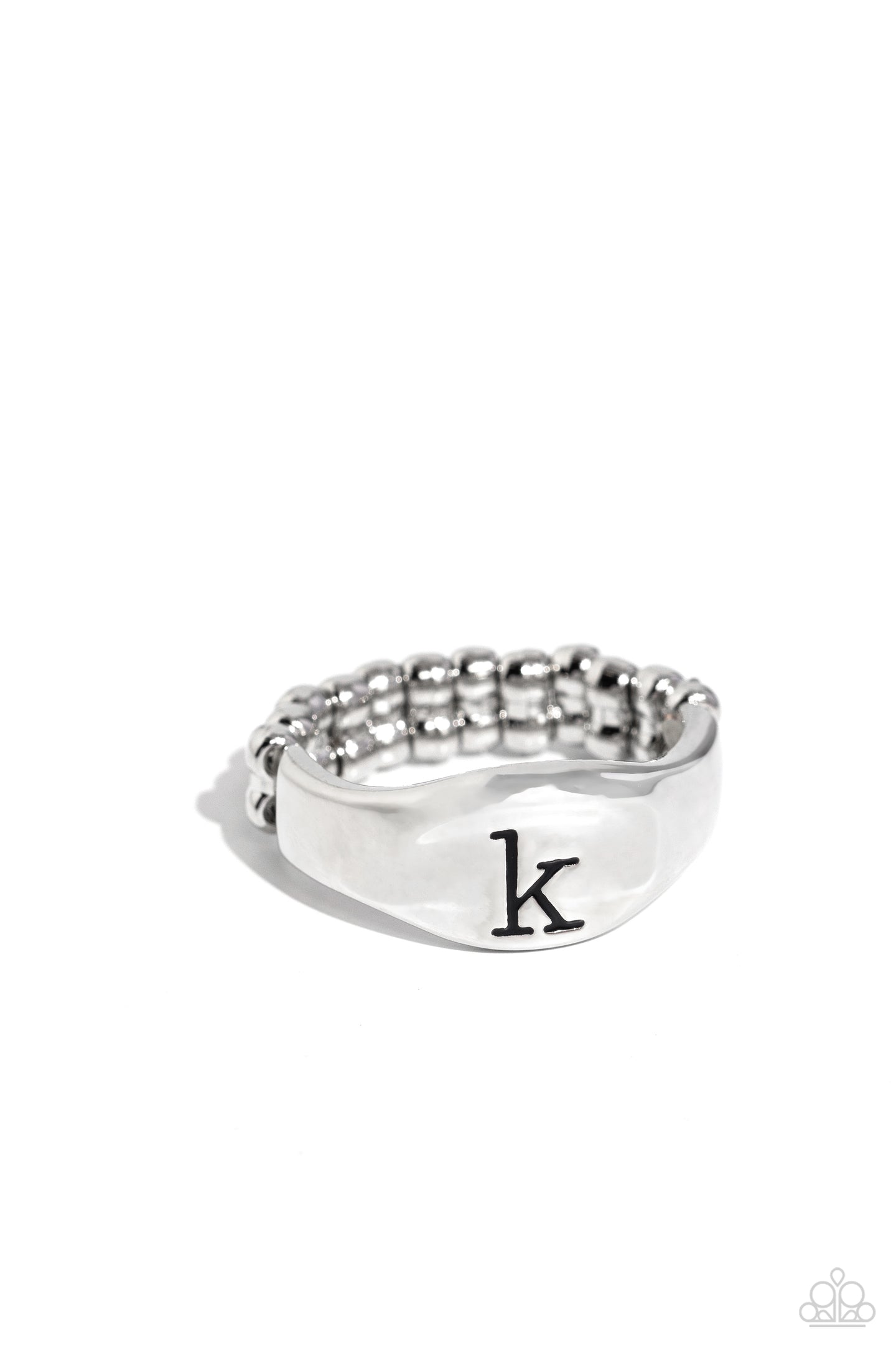 Monogram Memento - Silver - K ring D057