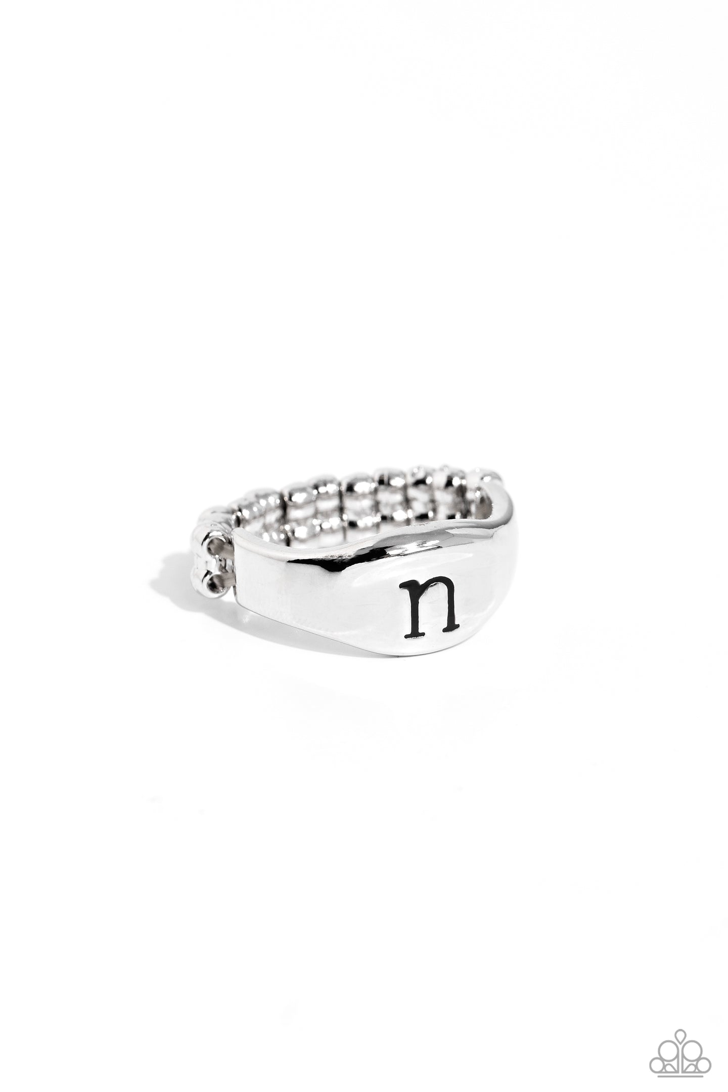 Monogram Memento - Silver - N ring 2070