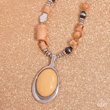 Load image into Gallery viewer, Captivating Composition - Brown necklace E008
