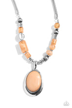 Load image into Gallery viewer, Captivating Composition - Brown necklace E008
