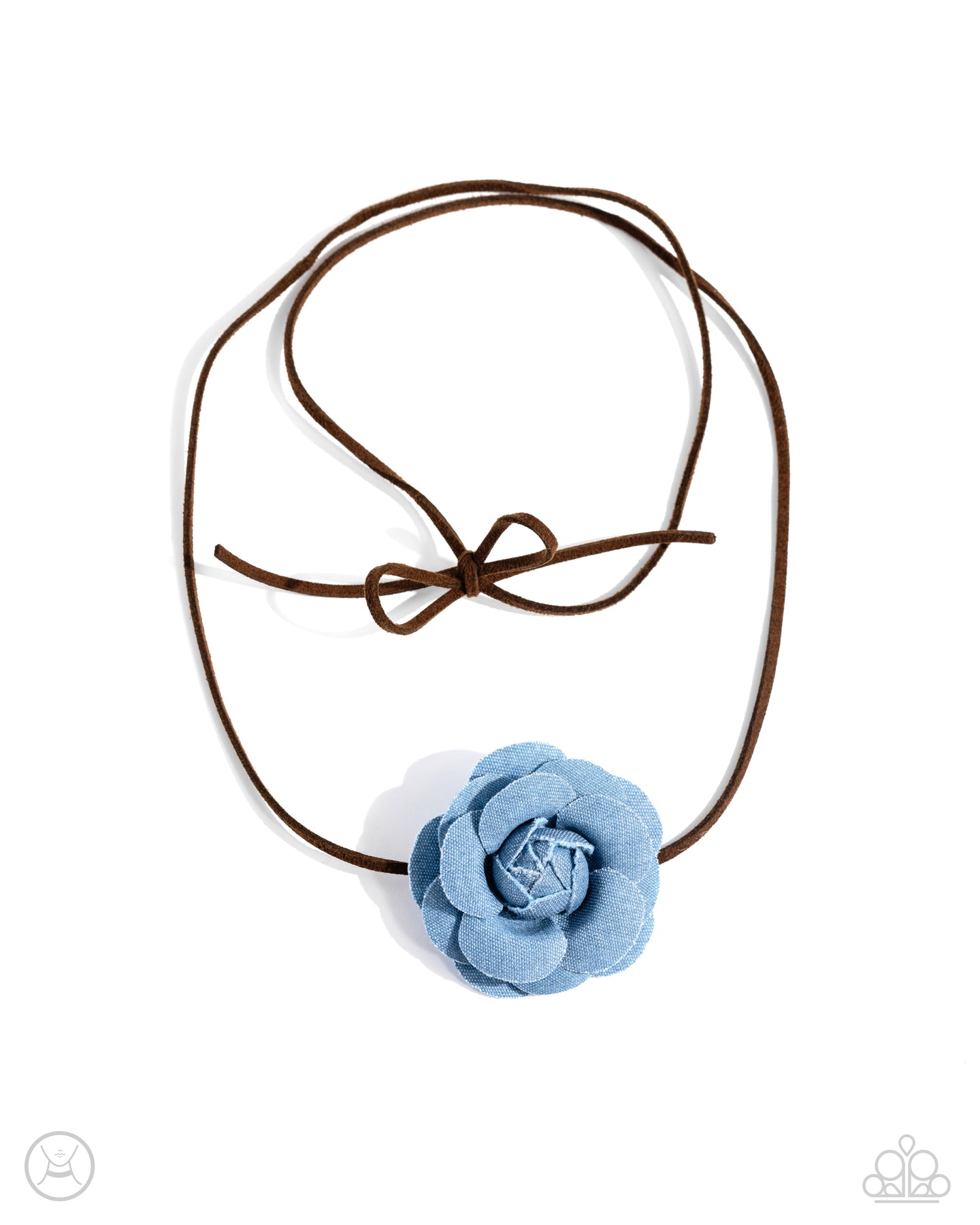 Floral Folktale - Brown necklace E003