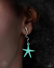 Load image into Gallery viewer, Written in the STARFISH - Blue earring APRIL 2024 FF LR1

