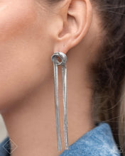 Load image into Gallery viewer, All STRANDS On Deck - Silver post earring APRIL 2024 FF LR3
