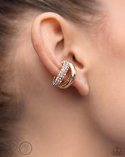 Load image into Gallery viewer, Sizzling Spotlight - Gold ear cuff earring APRIL 2024 FF LR3
