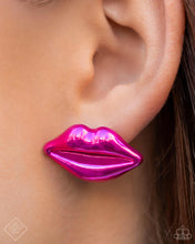 Load image into Gallery viewer, Diva Decoration - Pink post earring May 2024 FF Box 6

