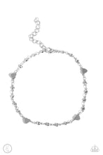 Load image into Gallery viewer, Highlighting My Heart - Silver anklet A044
