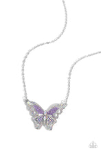 Load image into Gallery viewer, Weekend WINGS - Purple necklace E008(2)
