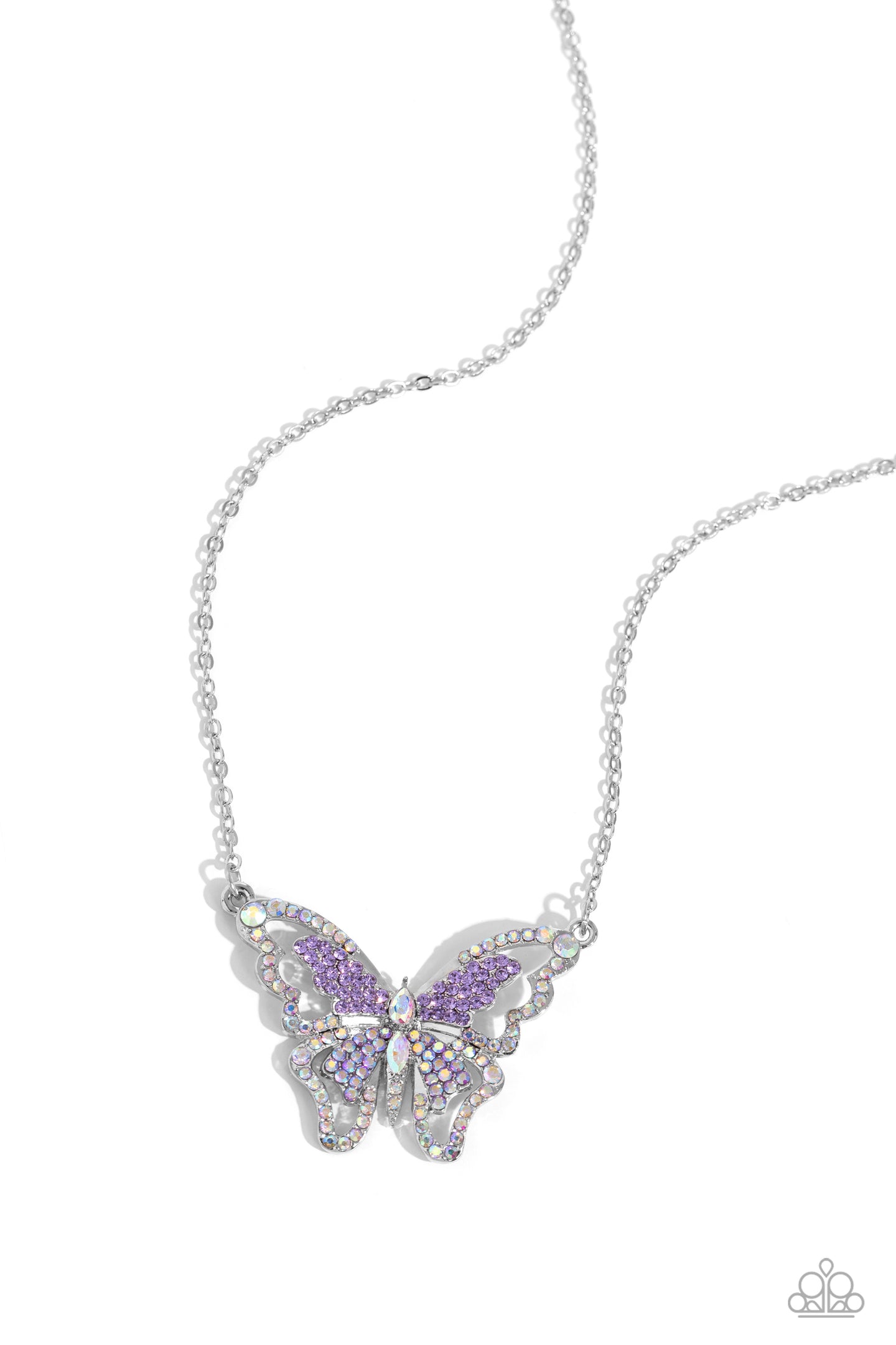 Weekend WINGS - Purple necklace E008(2)