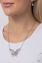 Load image into Gallery viewer, Weekend WINGS - Purple necklace E008(2)
