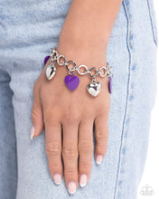 Load image into Gallery viewer, Whole Lotta Love - Purple bracelet 2015
