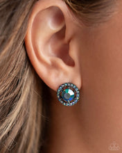 Load image into Gallery viewer, Dynamic Dominance - Blue post earring JUNE 2024 FF B125
