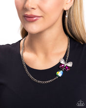 Load image into Gallery viewer, Fluttering Finesse - Multi necklace E017
