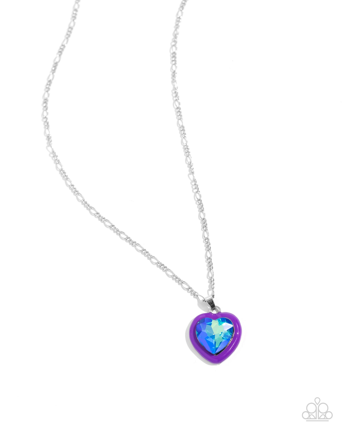 $10 SET Heartfelt Hope - Purple NECKLACE + Earring Heartfelt Haute
