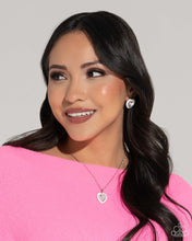 Load image into Gallery viewer, Heartfelt Haute - White earring D019

