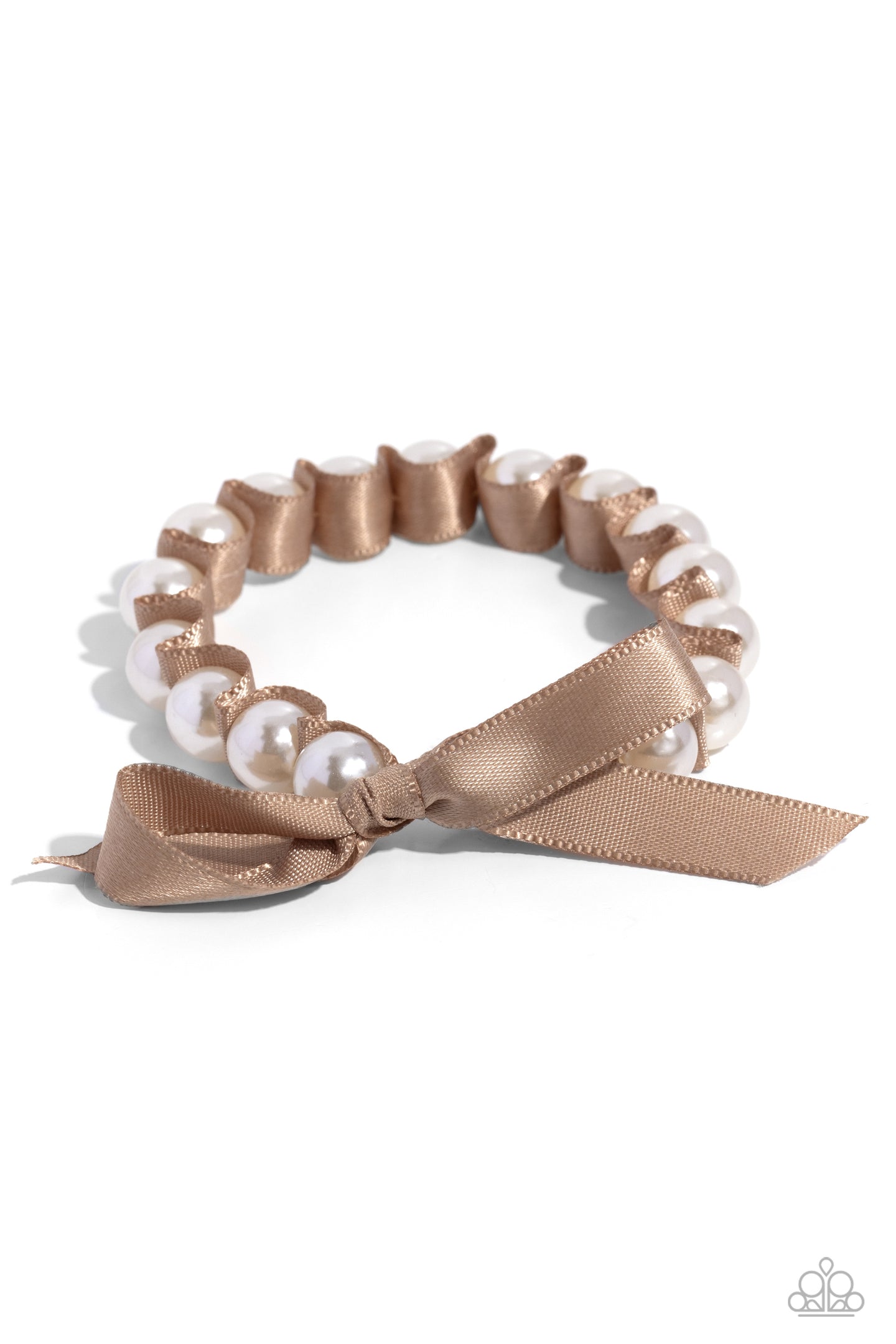Ribbon Rarity - Brown bracelet  948