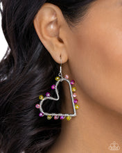 Load image into Gallery viewer, HEART of Your World - Multi earring LR2
